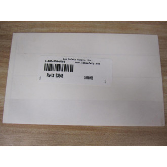 Lab Safety Supply 5304B Air Label 3 Labels - New No Box