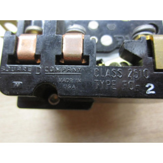 Square D 2510 FO-2 On-Off 2-Way Switch - Used