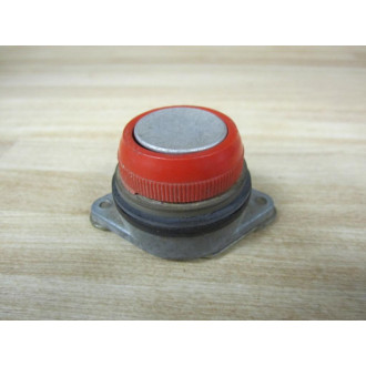 General Electric CR2940UA200C Red Push Button - Used