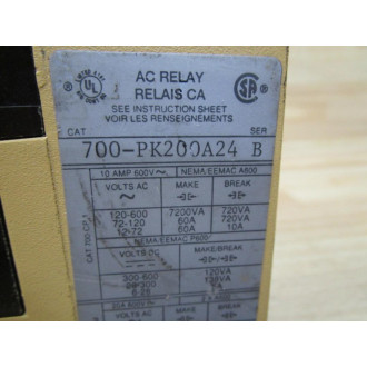 Allen Bradley 700-PK200A24 Relay - Used