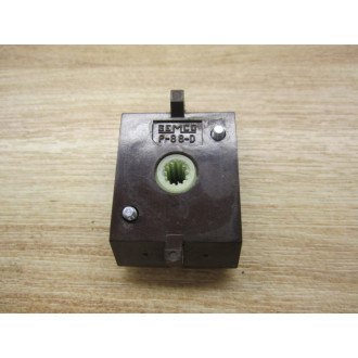 Gemco P-88-D Selector Switch Contact Block P88D Union Stem - Used