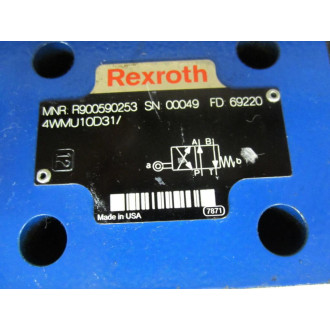 Rexroth Bosch R900590253 Valve 4WMU10D31 - New No Box