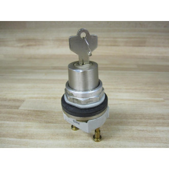 Allen Bradley 800T-H32 Keyed Selector Switch Ser T, W 1 Key - Used