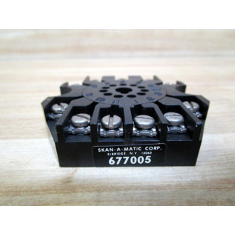 Skan-A-Matic 677005 Relay Socket - Used