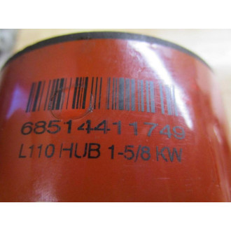 Lovejoy L-110 1.625 Coupling WKW L1101625 (Pack of 2) - New No Box