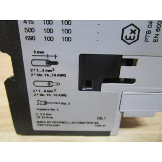 Allen Bradley 140M-C2E-A63 Circuit  Breaker W Lockout-Series B - New No Box