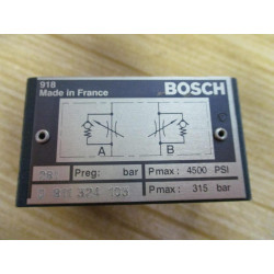 Bosch 0 811 324 103 Valve 0811324103 - New No Box