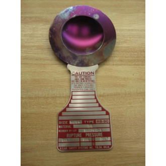 BS&B Safety Systems RB-90-1-12 Rupture Disk
