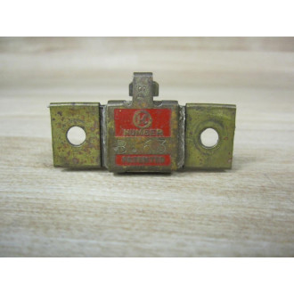 Square D B.63 Overload Thermal Heating Unit B63 - Used
