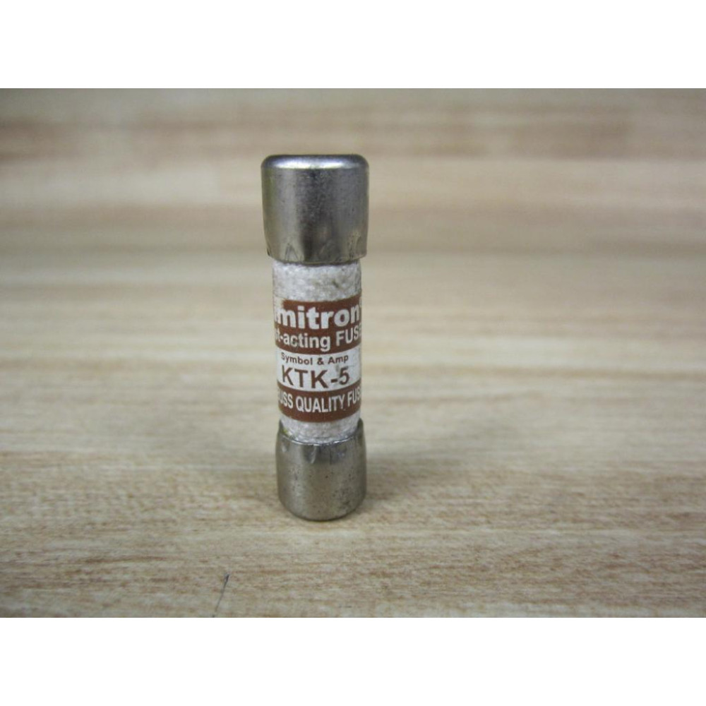 Buss KTK-5 Bussmann Fuse Cross Ref 4XC40 (Pack of 5) - Used