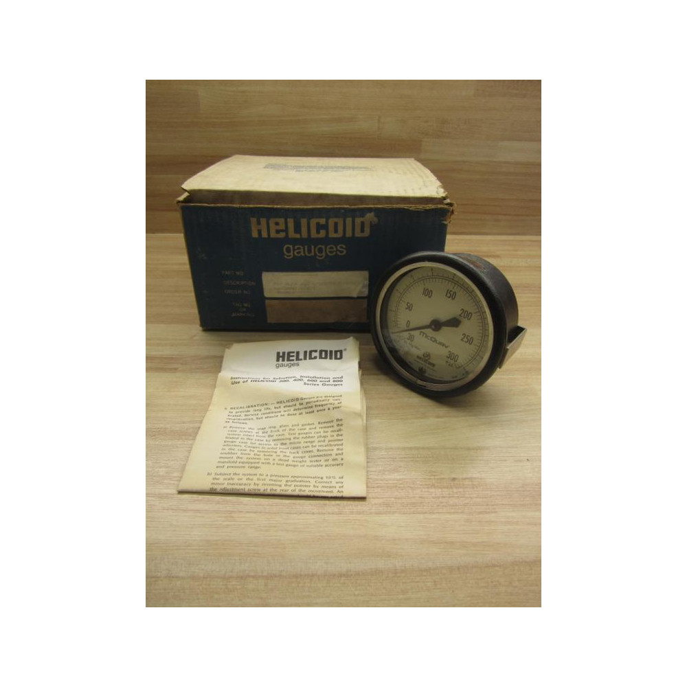 Helicoid E1E3Q5S00007WAD Gauge (Pack of 4)