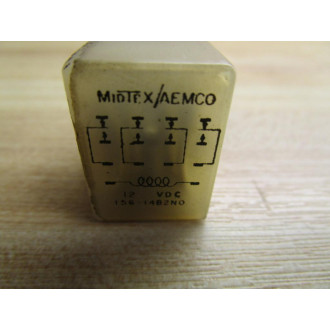 MidtexAEMCO 156-14B2N0 Relay 15614B2NO - Used