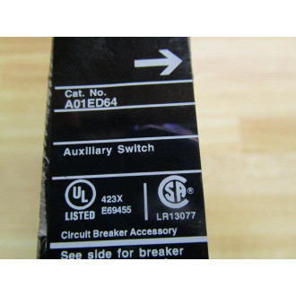 Siemens A01ED64 Auxiliary Switch - New No Box