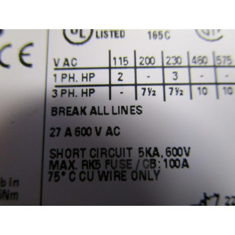 Siemens 3RT1026-1A Contactor 3RT10261A00UA0 - New No Box