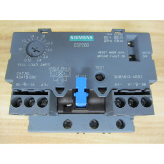 Siemens 48AT-B1S00 Overload Relay 3UB88134BB2 - New No Box