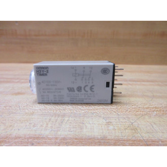 Omron H3Y-2 Timer Relay H3Y2 0-10 Seconds H3Y-2-120VAC-10S