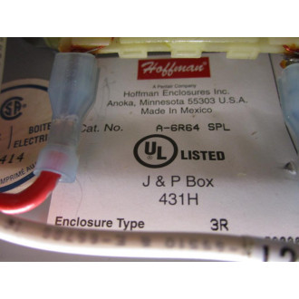 Rite-Hite 64309 Dock Control Box 07157 A-6R64 - New No Box