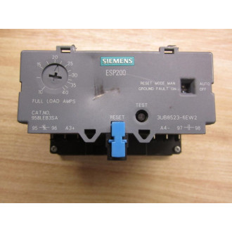 Siemens 958LEB3SA Overload Relay Missing Terminals - Used