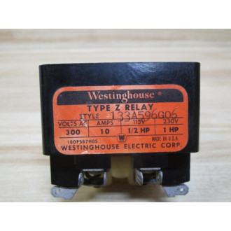 Westinghouse 133A596G06 Relay - Used
