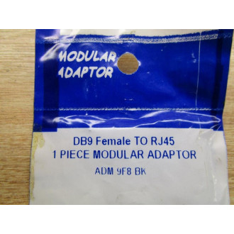 Pan Pacific ADM-9F8-BK Modular Adapter