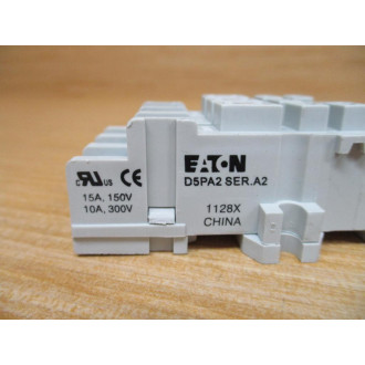 Culter Hammer D5PA2 Eaton Relay Socket Ser.A2 (Pack of 3) - New No Box