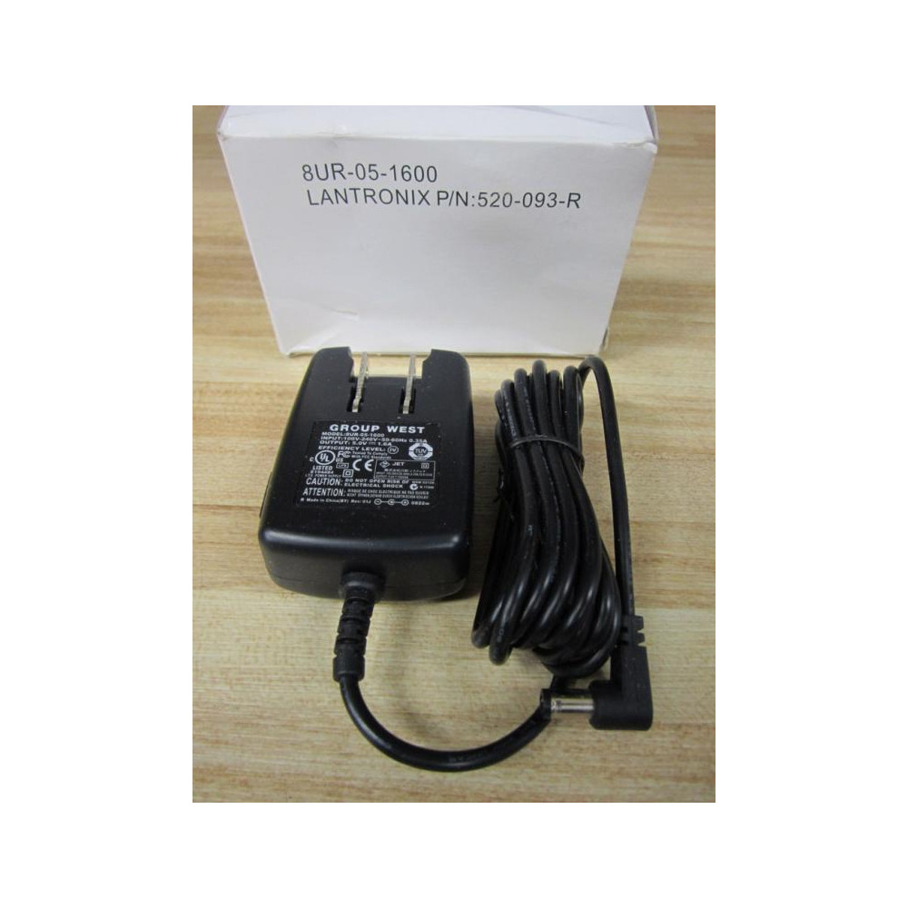 Group West 8UR-05-1600 Power Supply Adapter