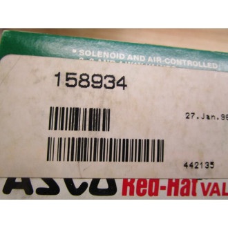 Asco 158934 Rebuild Kit