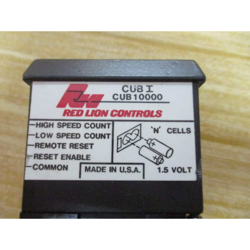 Red Lion Controls CUB10000 Electric Counter CUB I Enclosure Only - New ...