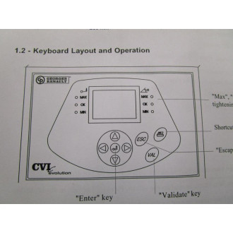 Chicago 6159932010 Manual For CVIC-MODCVIC-MULTIVIC Controller - Used