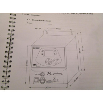 Chicago 6159932010 Manual For CVIC-MODCVIC-MULTIVIC Controller - Used