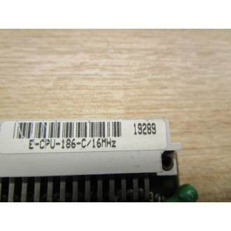 KEBA E-CPU-186-C16 MHZ CPU Module - Used