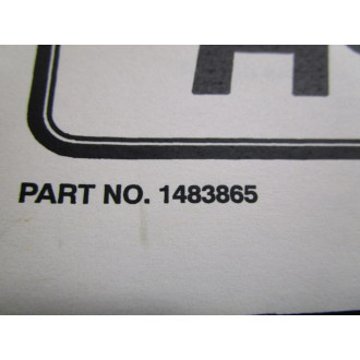 Hyster 1483865 Manual For Transistor Motor Controllers Hy-1483865 - Used