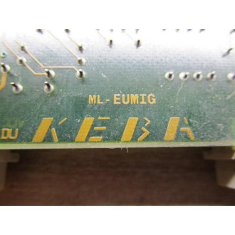 KEBA E-CPU-186-C16 MHZ CPU Module - Used