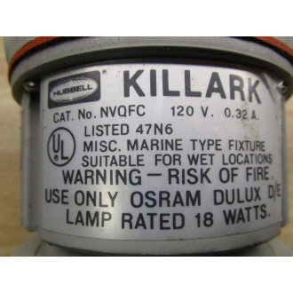 Hubbell NVQFC Fixture Assembly - Used