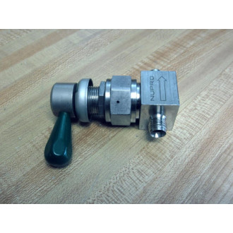 Nupro SS-DL24 OpenClose Valve SSDL24 - New No Box