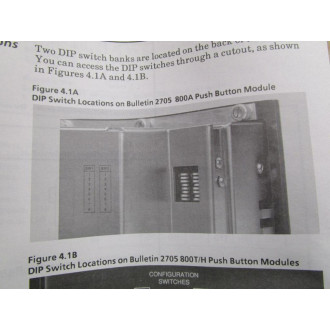 Allen Bradley 40061-175-01 (A) Bulletin 2705 User Manual - Used