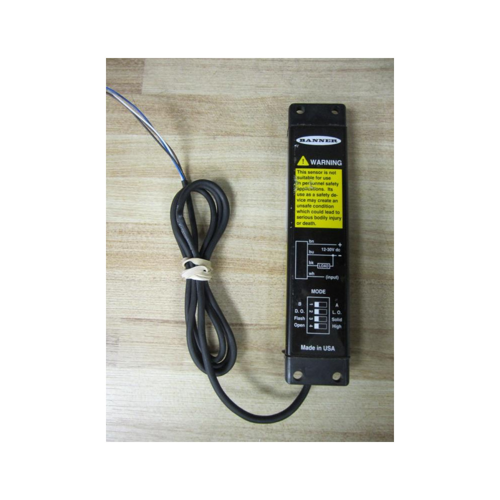 Banner PVA100P6RQ Sensor 51917 - Used