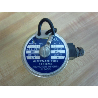 Alternate Fuel Systems 7008B-12V Pilot Operated L.P. Fuel Shut Off  Valve - New No Box