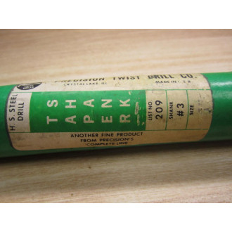 Precision Twist Drill 209 Taper Bit Shank 3