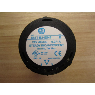 Allen Bradley 855T-B24DN4 Red Stack Light 855TB24DN4 - New No Box