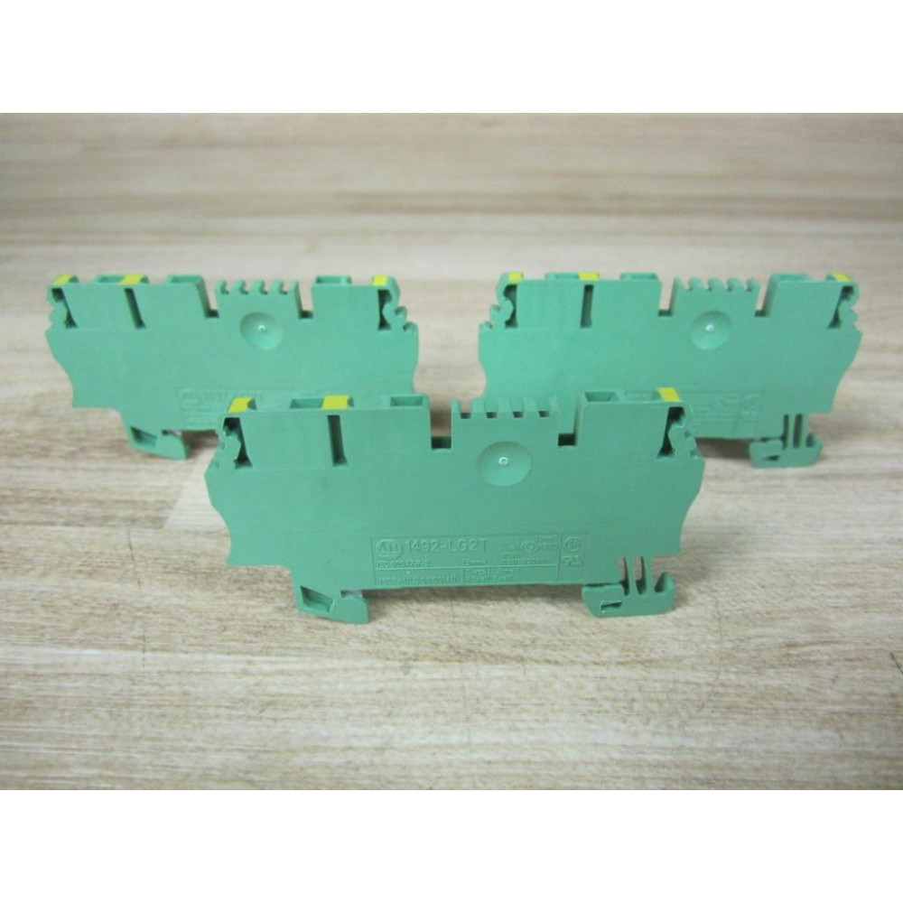 Allen Bradley 1492-LG2T Block 1492LG2T (Pack of 3) - New No Box