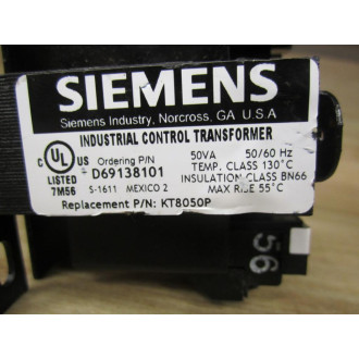 Siemens KT8050P Transformer WO Fuse Block - Used