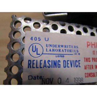 PHL E-5762-H Releasing Device WO Instructions - New No Box