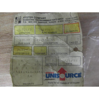 Hyster 0323542 Ignition Wire Kit Hy-0323542