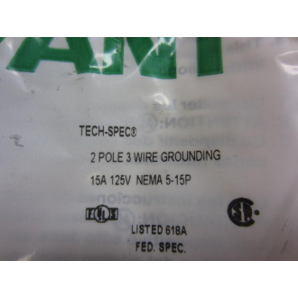 Bryant BRY5266NP Plug (Pack of 3) - New No Box