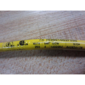 Woodhead Connectivity 703001D02F200 Cable Assembly 1200720258