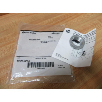 Allen Bradley 800H-NPAE Boot Adapter 800HNPAR