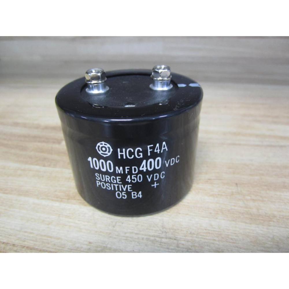Hitachi HCG F4A Capacitor HCGF4A 1000 MFD 400 VDC - Used