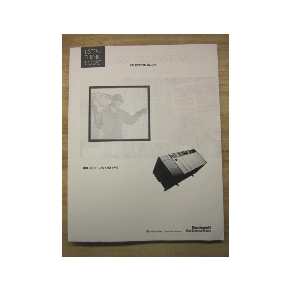 Allen Bradley 1747-SG001D-EN-P SLC500 Selection Guide 1747SG001DENP - New No Box
