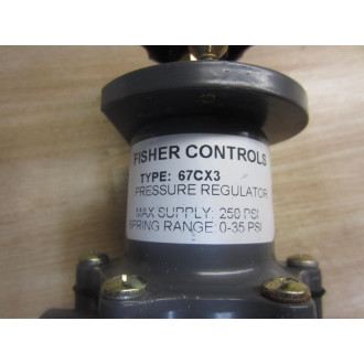 Fisher Controls 67CX3 Pressure Regulator - Used